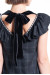 Платье «Бронислава» черного цвета