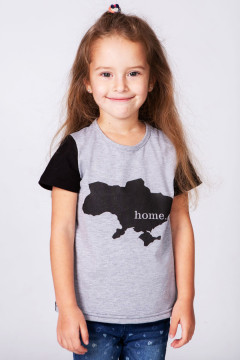 Футболка для дівчинки «Home»