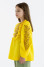Вишиванка для дівчинки «Соля» жовтого кольору