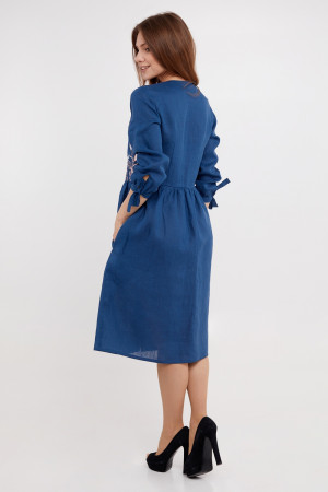 Сукня «Аніта» синього кольору
