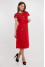 Dress "Velina" red