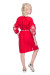 Платье для девочки «Иванна» красного цвета