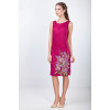 Fuchsia Irises Dress