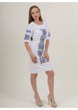 Сукня «Пишна ружа» білого кольору