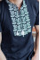 T-shirt "Yarylo" dark blue with white ornament