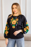 Embroidery "Harvest of the Sun" black