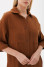 Bathrobe "Dora" brown