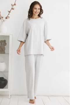 Pajamas "Nivir" light gray