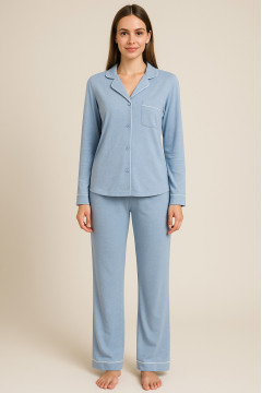 Pajamas "Ektel" light blue