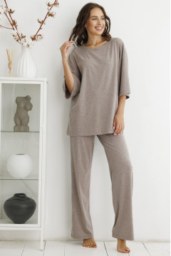 Pajamas "Nivir" brown