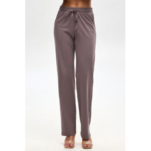 Штаны «Шейн» цвета какао