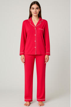 Pajamas "Ektel" red