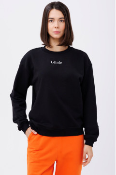 Black "Row" jumper