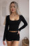 Black "Liesel" pajamas