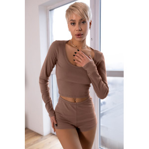 Pajamas "Liesel" brown