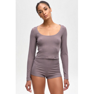 Pajamas "Liesel" cocoa color