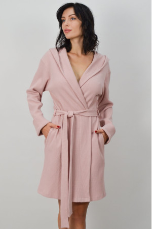 Халат «Марла» рожевого кольору
