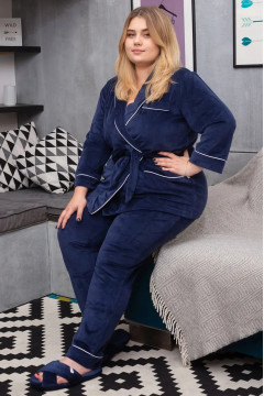 Піжама «Олівія» темно-синього кольору