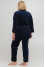 Піжама «Олівія» темно-синього кольору