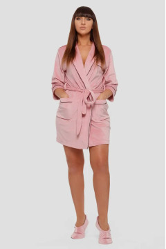 Pink bathrobe "Lydia"