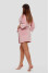 Pink bathrobe "Lydia"