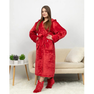 Халат «Катарин» розового цвета.