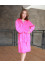 Pink bathrobe "Laura"
