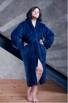 Халат "Констанс" темно-сильного цвета