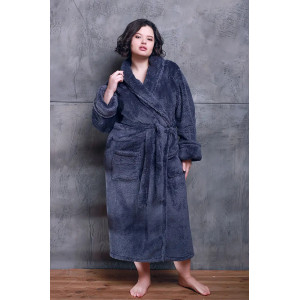 Халат«Касандра» графітового кольору