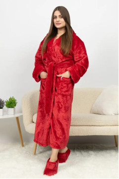 Халат «Моллі» бордового кольору