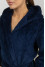 Халат «Мілана» темно-синього кольору