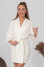 Халат «Комета» белого цвета