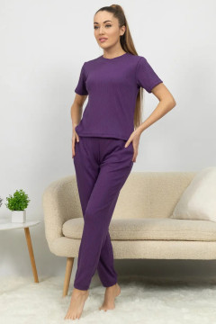 Pajamas "Rondo" dark lilac