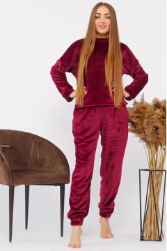 Пижама «Каролина» бордового цвета