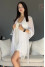 Халат «Ванда» белого цвета