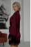 Халат «Ванда» бордового цвета