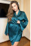 Халат «Венера» изумрудного цвета