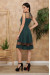 Сукня «Ріо» смарагдового кольору, без рукавів