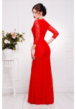 Платье «Арсения» красного цвета