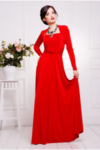 Сукня «Аніта» червоного кольору