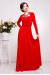 Платье «Анита» красного цвета