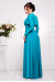 Сукня «Аніта» бірюзового кольору
