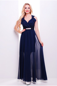 Сукня «Глорія» темно-синього кольору