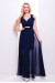 Платье «Глория» темно-синего цвета