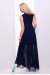 Сукня «Глорія» темно-синього кольору