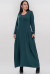 Платье «Мейбелл» темно-зеленого цвета