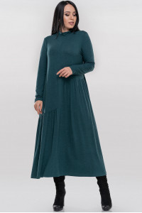 Платье «Солвейг» бирюзового цвета