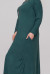Платье «Сейдо» темно-зеленого цвета