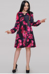 Seville dress with floral print