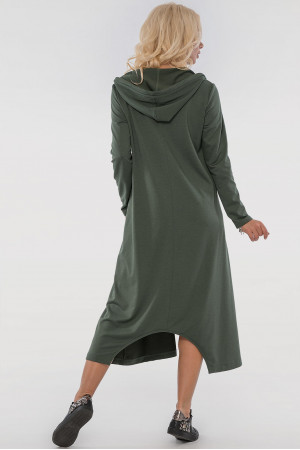 Сукня «Дарина» кольору хакі